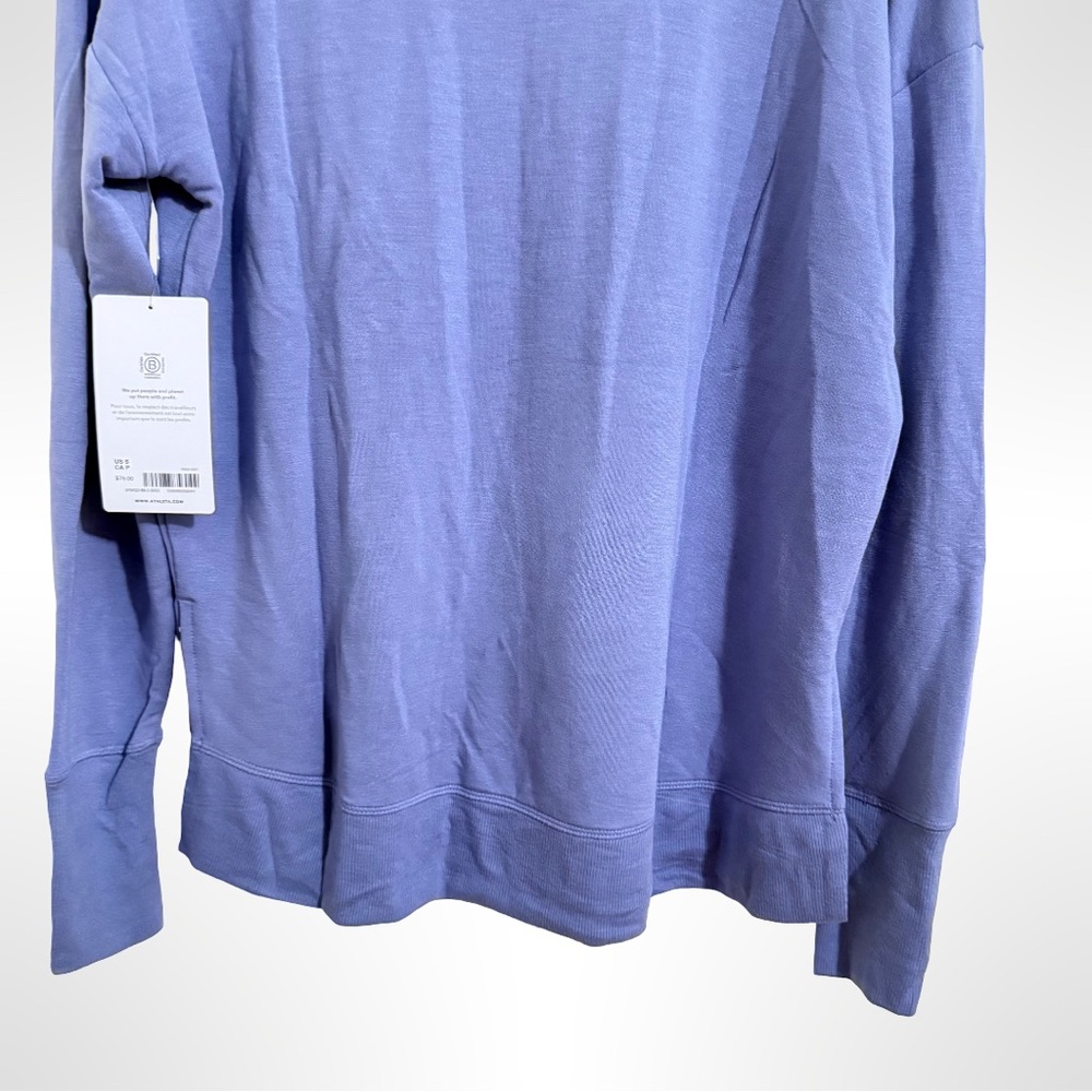 Athleta Women's Lavender Sweatshirt - Picture 4 of 6